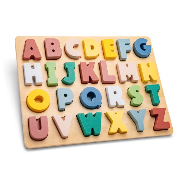 Houten alfabet puzzel - Letters A t/m Z