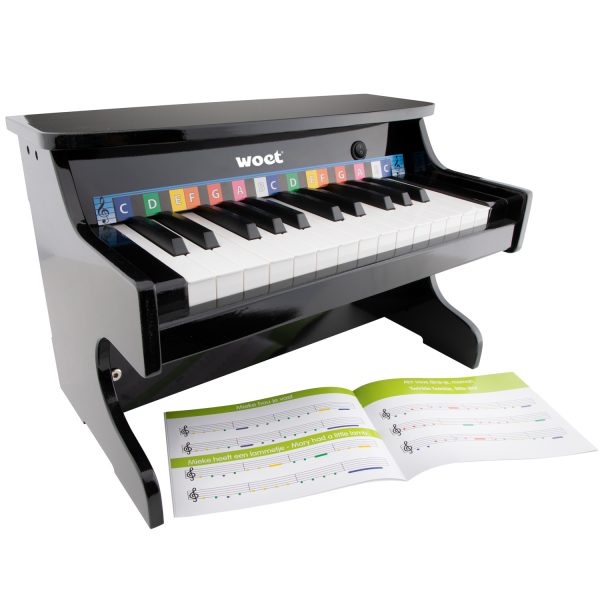 Elektrische piano - 25 toetsen - zwart