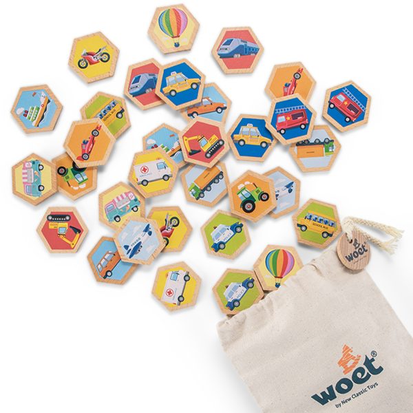 Memory spel - voertuigen